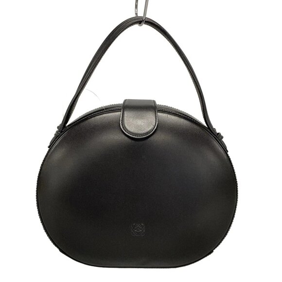 LOEWE - Black Leather Handbag 723-072225 - Picture 1 of 14